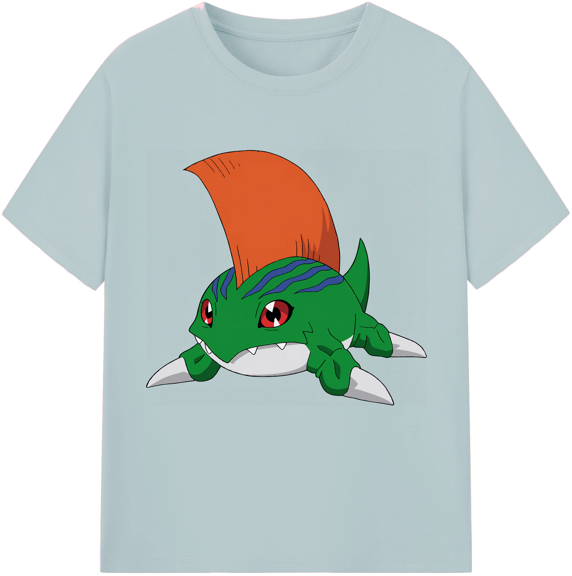 （画像用） Digimon デジタルモンスター/デジモン 綿100％半袖Tシャツ（フロントプリント）
